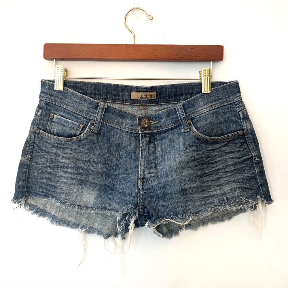 ✨Distressed Jean Shorts